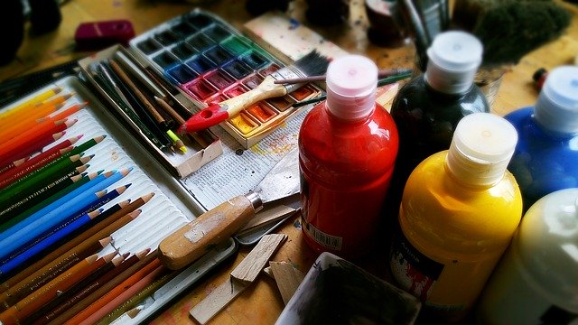 art, pencils, coloring